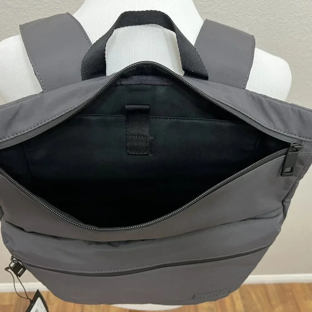 NEW Ted Baker London Crayve Paper Touch Nylon Unisex Sleek City Backpack